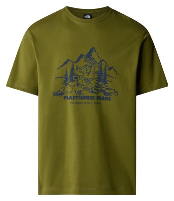 T-Shirt Manches Courtes The North Face Nature Vert