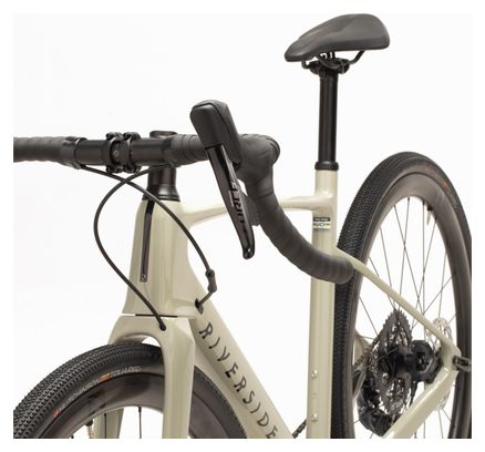 Bicicleta Gravel Riverside GCR Sram Force etap AXS 12V Reynolds ATR 700mm Beige