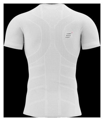Maillot manches courtes Compressport On/Off Blanc