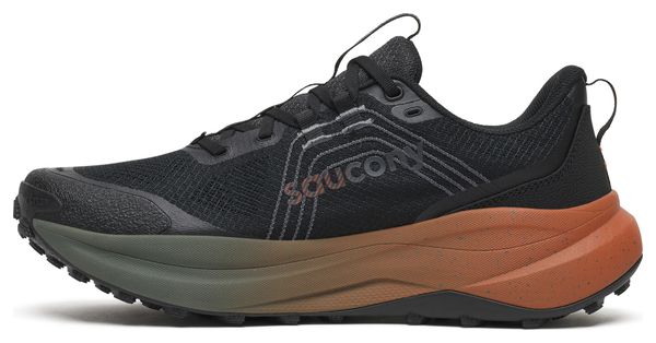 Zapatillas de trail Saucony Xodus Ultra 4 Negro/Naranja para hombre