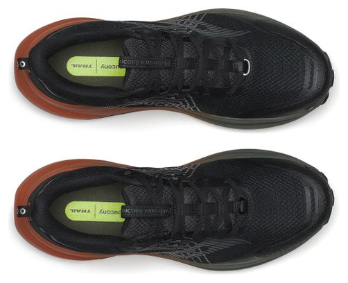 Zapatillas de trail Saucony Xodus Ultra 4 Negro/Naranja para hombre