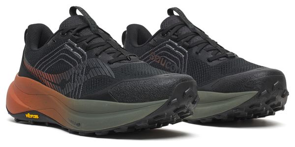 Zapatillas de trail Saucony Xodus Ultra 4 Negro/Naranja para hombre