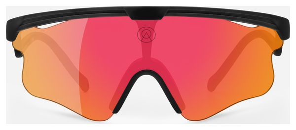 Alba Optics Delta Lei Black Vzum F-Lens Fire Sunglasses 