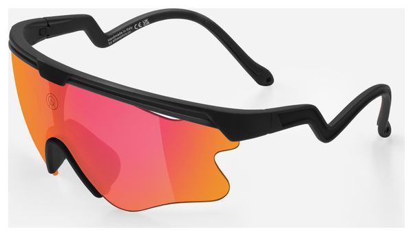 Alba Optics Delta Lei Black Vzum F-Lens Fire Sunglasses 