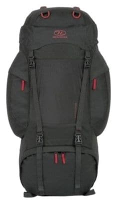 RAMBLER Sac de randonné - 88L - Noir - Highlander