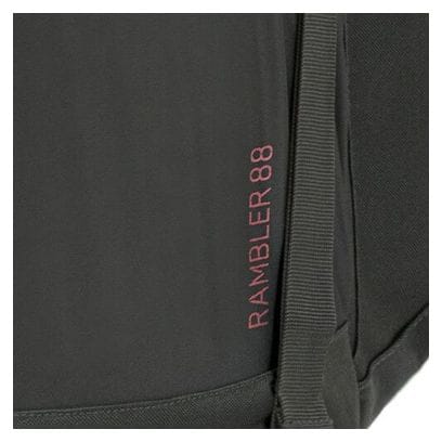 RAMBLER Sac de randonné - 88L - Noir - Highlander