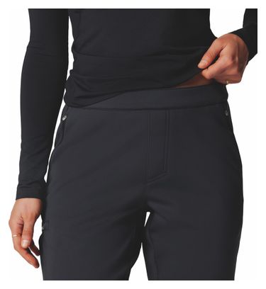 Pantalón Softshell Columbia Vast Canyon de talle alto para mujer - Regular Negro