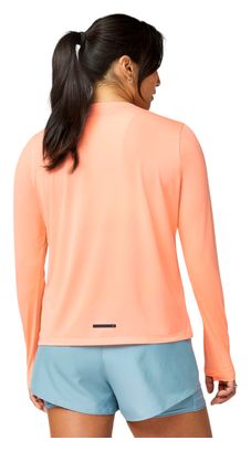 Maglietta da corsa Brooks Dash rosa da donna