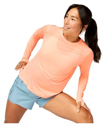 Maglietta da corsa Brooks Dash rosa da donna