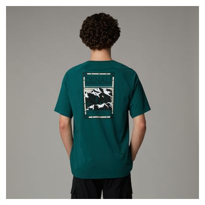 T-Shirt Manches Courtes The North Face North Faces Vert