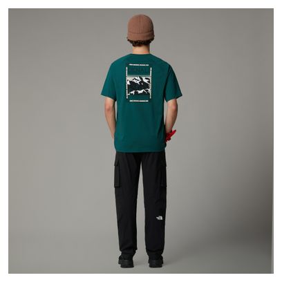 T-Shirt Manches Courtes The North Face North Faces Vert