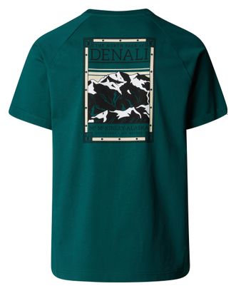 T-Shirt Manches Courtes The North Face North Faces Vert
