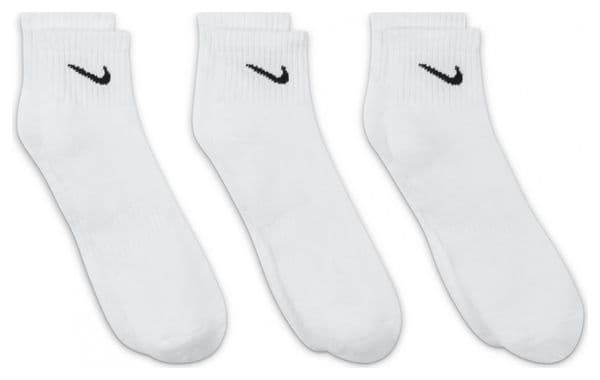 Calcetines acolchados Nike Everyday blanco, unisex