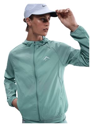 Women's Nike Trail Blue Windbreaker Jacket
