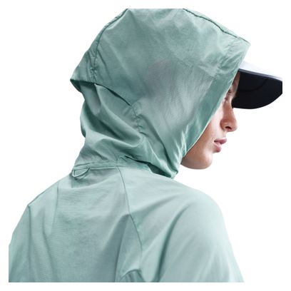 Veste coupe-vent Nike Trail Bleu Femme