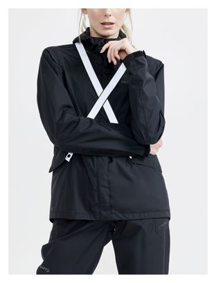 Craft Core Bike Ride Hydro Lumen Waterproof Jacket Black Women