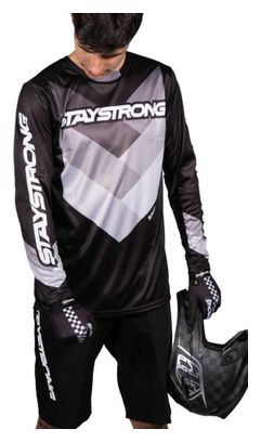 MAILLOT STAYSTRONG CHEVRON BLACK