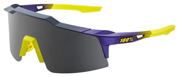 100% Speedcraft SL - Mat Metallic Digital Brights - Smoked Lenses