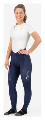 Cuissard Long Velo Sans Bretelless Avec Peau Rogelli Select II - Femme - Bleu