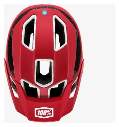 100% Altec Fidlock CPSC/CE Red Helmet