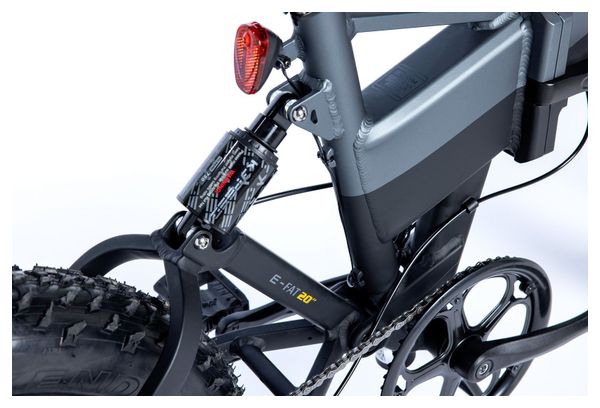 Bicicleta plegable Moma Bikes FAT PRO 20 , Equipada Full SHIMANO, freno de discos hidráulicos, Bat. Ion Lthium integrada y amovible 48V 15Ah