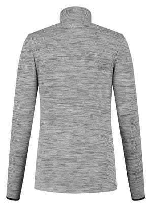 T-Shirt Manches Longues Running Rogelli Core Femme Mélange gris