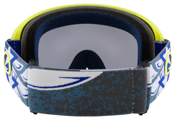 Masque Oakley O-Frame 2.0 PRO MTB Blue Wings / Verres Dark Grey / Ref : OO7117-20