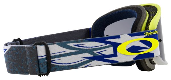 Oakley O-Frame 2.0 PRO MTB Blue Wings Goggle / Dark Grey Lenses / Ref : OO7117-20