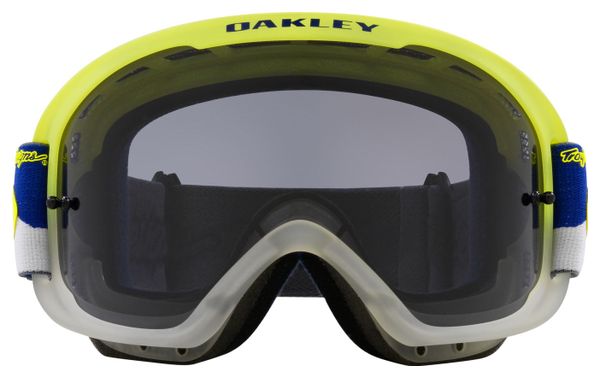 Masque Oakley O-Frame 2.0 PRO MTB Blue Wings / Verres Dark Grey / Ref : OO7117-20