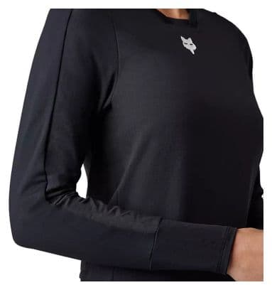 Fox Women's Defend Thermal Long Sleeve Jersey Black