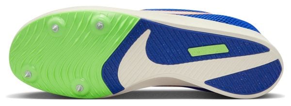 Nike Zoom Rival Distance Bleu Vert Unisex Track &amp; Field Shoes