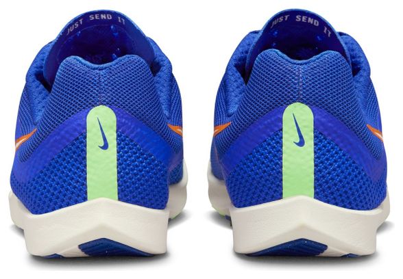 Zapatillas de atletismo <strong>unisex Nike Zoom Rival Distance Azul Verde</strong>