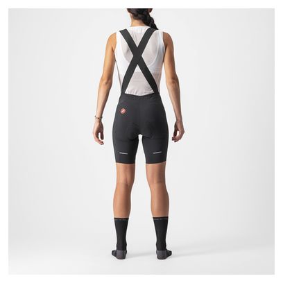 Cuissard Court à Bretelles Femme Castelli Velocissima 3 Noir