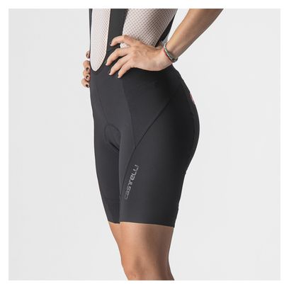 Cuissard Court à Bretelles Femme Castelli Velocissima 3 Noir