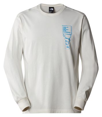 The North Face Outdoor Graphic Long Sleeve T-Shirt White