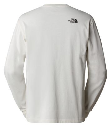 Camiseta de manga larga The North Face Outdoor Graphic Blanca