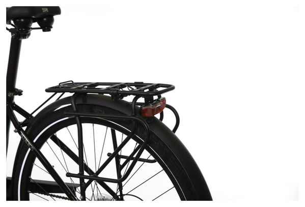 Beursfiets - Sunn Urb Rise MicroShift 9V 400 Wh 650b Elektrische Stadsfiets Zwart