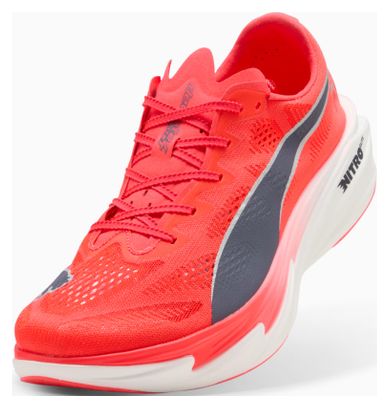 Chaussures Running Puma Deviate Nitro Elite 4 Rouge Homme