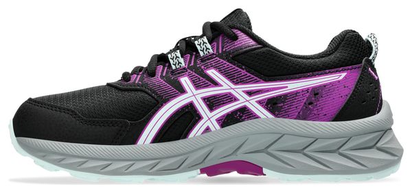 Zapatillas de trail Asics Gel-Venture 9 GS Negro/Rosa/Azul Niño