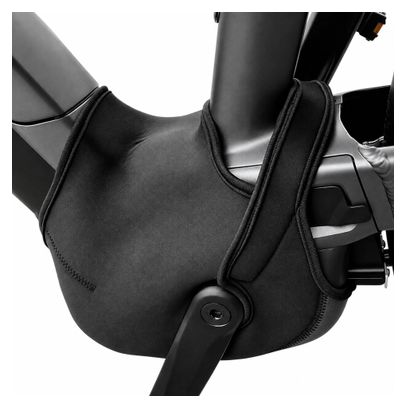 Housse Velkyne Protection Moteur Vélo Electrique Néoprène Anti-Poussière et Projections Noir