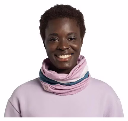 Tour de Cou Buff Merino Move Solid Rose 