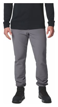 Pantalon de Randonnée Columbia Black Mesa Gris