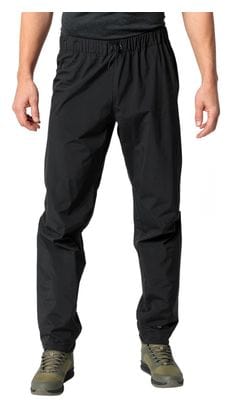 Vaude Comyou Pantalones de lluvia Negro