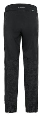 Vaude Comyou Pantalones de lluvia Negro