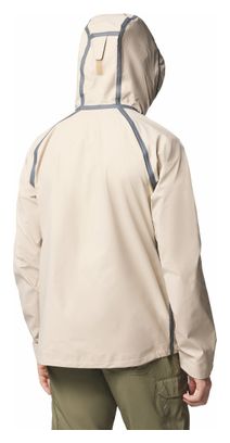 Chaqueta impermeable Columbia Reign No Shine Beige