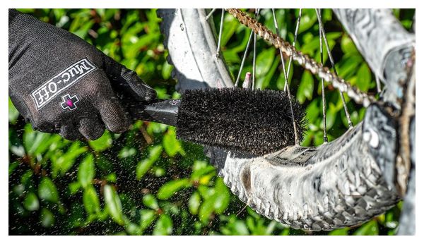 MUC-OFF Brosse double pour roues et composants