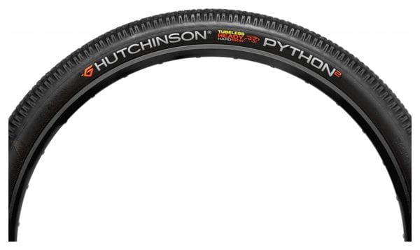 Neumático Hutchinson Python 2 27.5'' Tubeless Ready Hardskin RR XC Plegable Negro