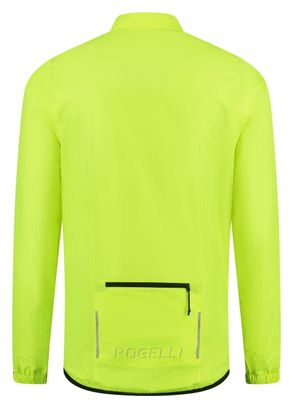 Veste Velo Pluie Vent Rogelli Core - Enfant - Jaune