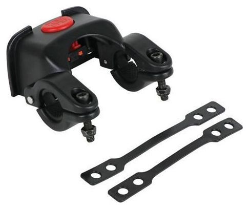Dresco panier de vélo pour 13 litres acier noir