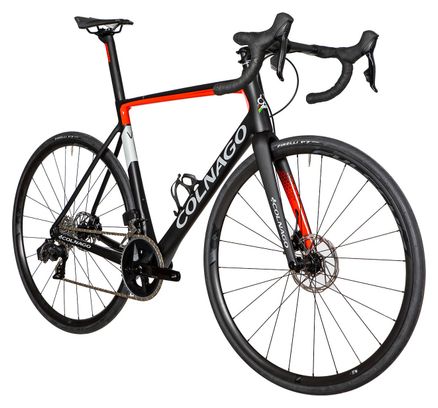 Vélo de Route Colnago V3 Disc Sram Rival eTap AXS 12V 700 mm Noir Rouge 2022